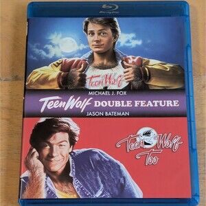 TEEN WOLF & Too Double Feature 1 & 2 (Blu-ray) Shout Factory | Michael J Fox OOP